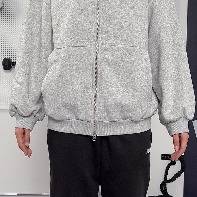 Puma Casual Solid Color Drop Shoulder Long Sleeve Zipper Hooded Jacket Women jackets 636312-04