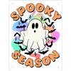 Spooky Season Ghost Plaque