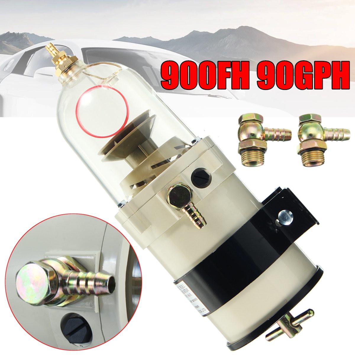 900FH 900FG Diesel Fuel Filter Water Separator Flow Rate 60GPH Marine