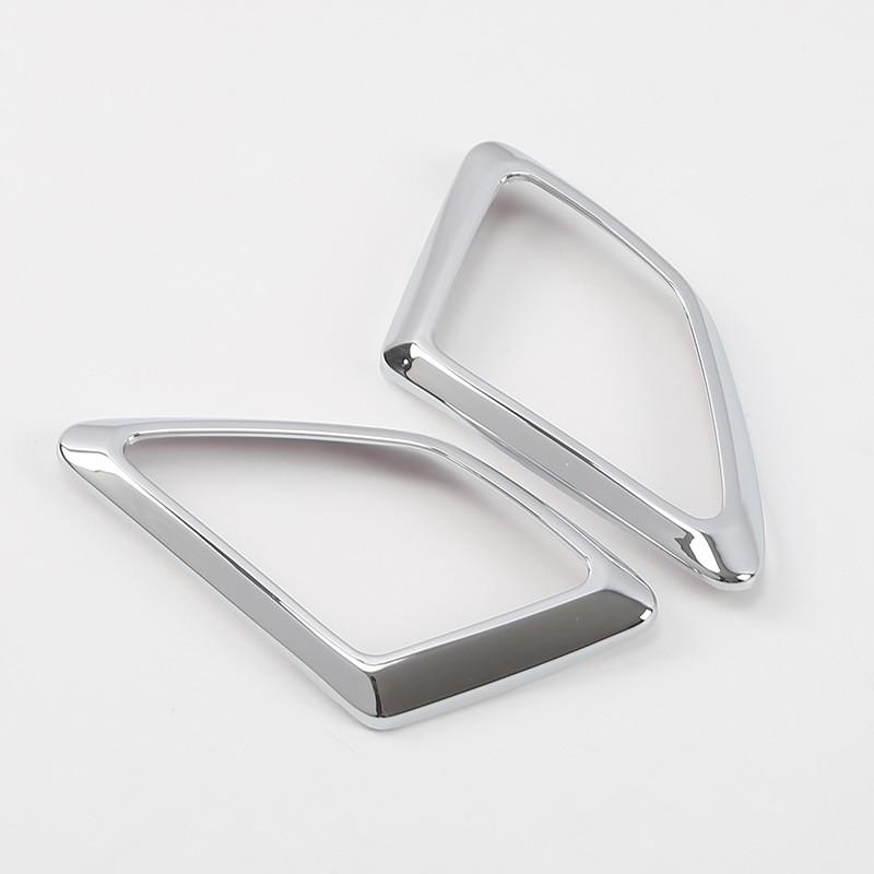 For Toyota Prado 150 Land Cruiser 2018 2019 2020 Accessories Silver Car Interior A-Pillar Door Audio Speaker Cover Trim Frame