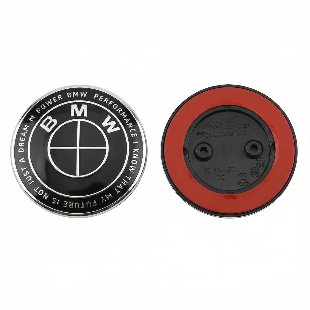 For BMW M QQQ 2 Holes 3 Holes Hood Emblem Trunk Badge BMW F20 F22 F23 F30 F80 F31 F34 F32 F82 F33 F10 F11 E81 E87 E63 E64 F12 F13 E85 FI5 AT9