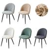 1/2/4/6Pcs Leaves Jacquard Chair Cover Stretch Duckbill Curved Dining Chair Slipcover Anti-Dirty Chairs Covers For Wedding El