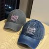 New Simple Letter Casual Baseball Cap Can Be Worn In All Seasons, Small Cap, Men's Trendy Style Commuting