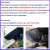 For Volvo S60 V60 S60 LT5 T6 T8 2010 2011 2012 2013 2024 2015 2016 2017- 2020 2021 2022 2023 2024 2025 4K Wifi Car DVR Dash Cam