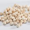 4mm 6mm 8mm 10mm 12mm 14mm 16mm 18mm 20mm 25mm Round Natural Wood Loose Beads for DIY Crafts Woodcraft Jewelry Bracelet Making Accessories