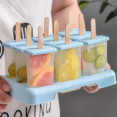1pc Popsicle Mold Homemade Ice Cream Model Iced Lolly Freezer Pop Ice Cube Tray Maker For Home Use