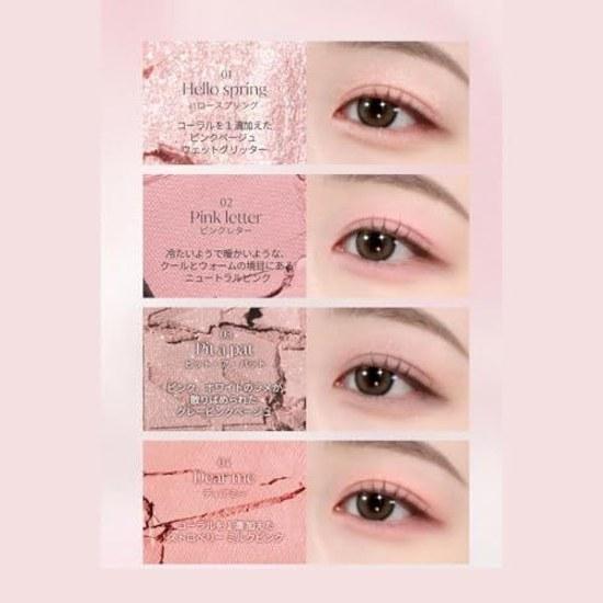 HOLIKAHOLIKA My Fave Mood Eyeshadow Palette Holika 11 Types Blends Into Eyelids Texture Shadow Daily Point EYE (11 Letter from Spring)