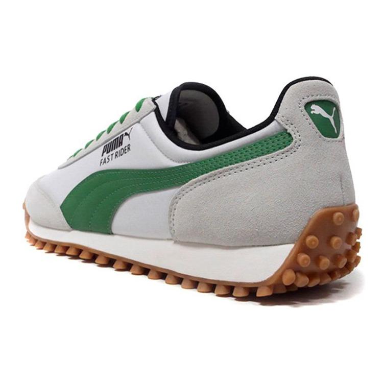 Puma Fast Rider Source 'White Classic Green' (Unisex) White / Grey Violet Casual Shoes 371601 07