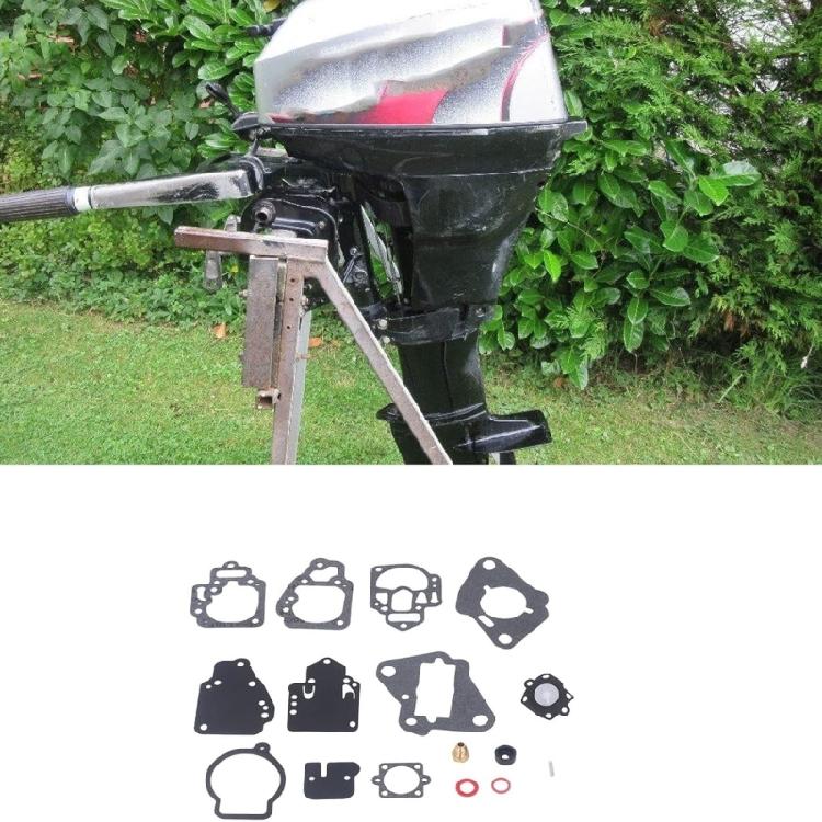 Professional Marine Carburetor Rebuild Set For 6 25HP Engines Direct Fit Installation Components