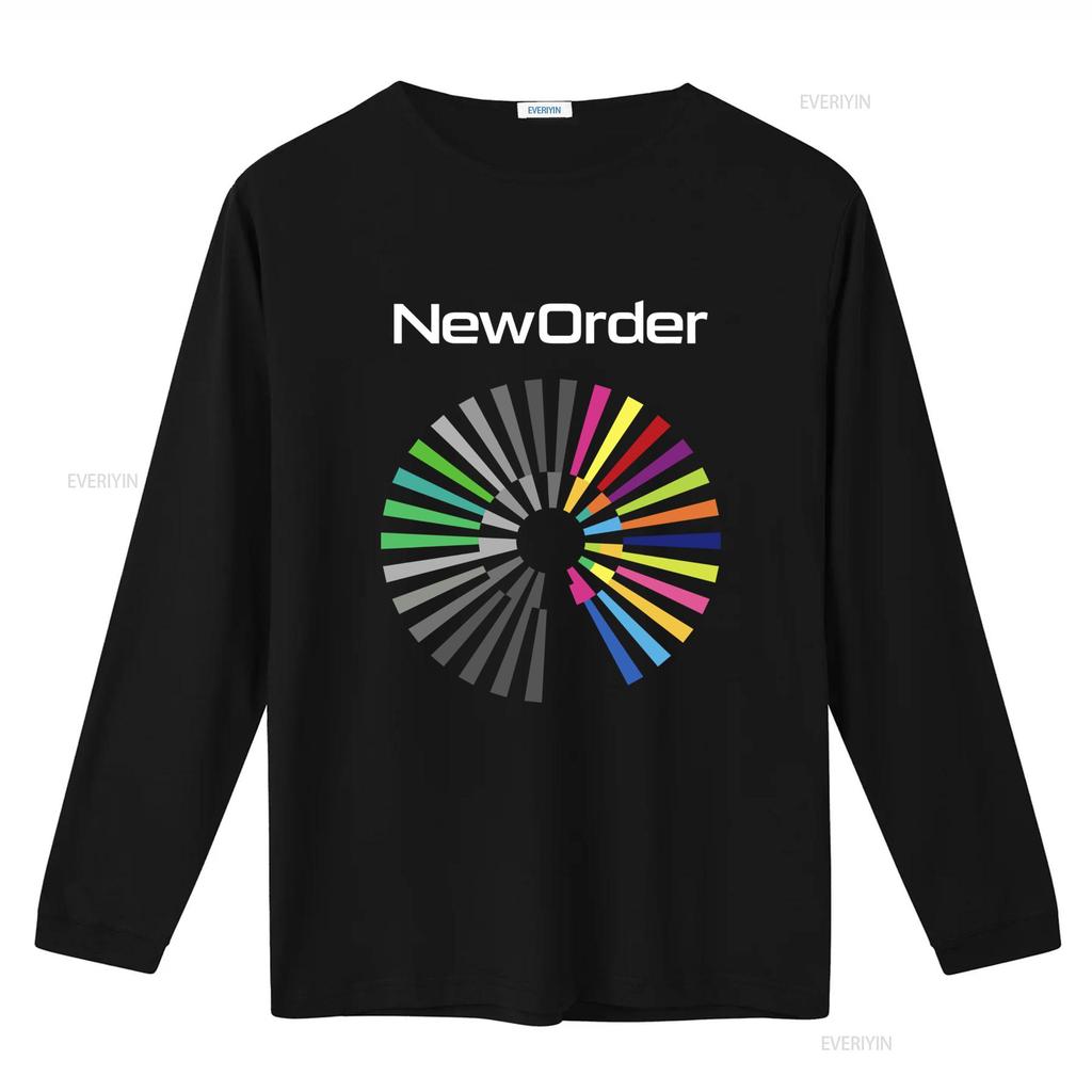 New Order Band T Shirt Full Sizes S 5XL Multicolor Retro Design  Vintage Washed Casual Designer Clothes Breathable Homme