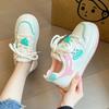 Women's Sneakers Pink Platform Sports Shoes Female Harajuku Kawaii Vulcanized Shoes Casual Cute Board Shoes Ladies Trainers