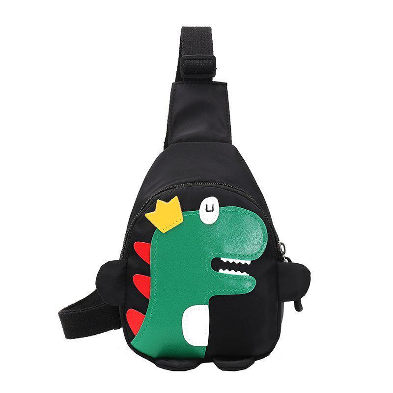 Children's Cute Dinosaur Crossbody Chest Bag - Casual Single Shoulder Backpack
