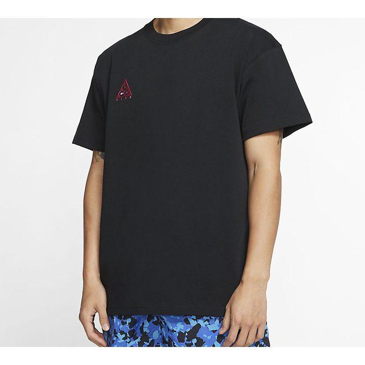 Nike ACG T Shirt Men's Black/Active Fuchsia BQ7343-013
