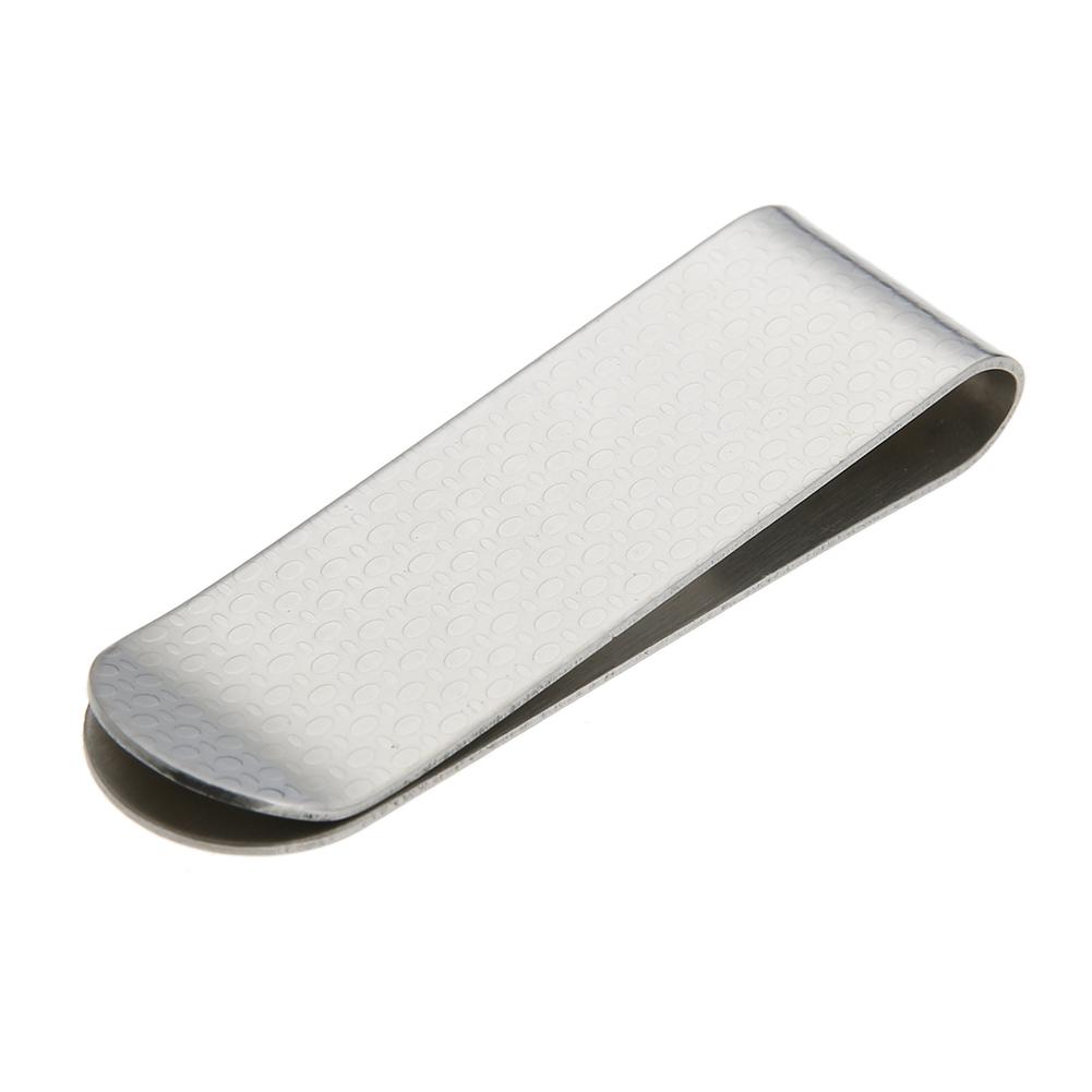 Зажим-держатель для денег из нержавеющей стали Декоративный узор Держатель для кредитных карт Металлический зажим для денег для книжки учета денег Воротник