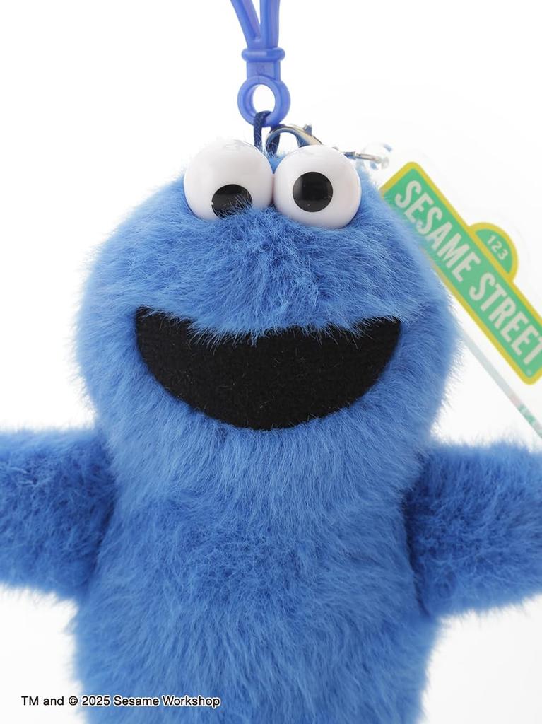 Sesame Street Market Vintage-Like Plush Charm SSMULG256024 Women's Blue Free Size