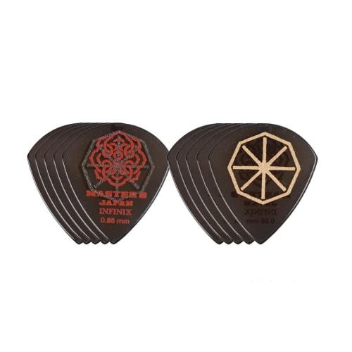

MASTER 8 JAPAN IFS-JZ088 INFINIX JAZZ III XL TYPE HARDGRIP 0.88mm Guitar Picks x 10