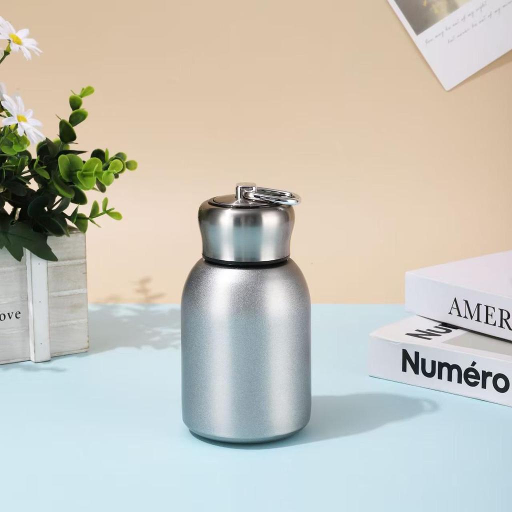 Warm Yue 316 Stainless Steel Mini Thermos Cup - 300ml Portable Office Gift