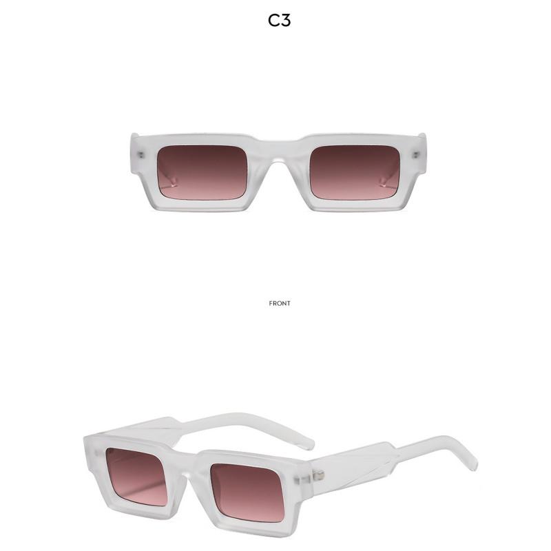 Women's sunglasses men's retro square sunglasses