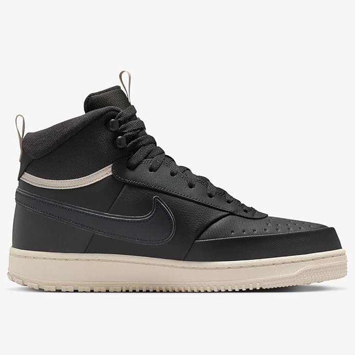 NIKE Court Vision Mid Winter - Dark Smoke Grey/Light Bone (DR7882-003) - 25.5cm