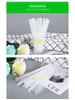 Disposable Transparent Thick PLA Pearl Milk Tea Straws with Independent Packaging