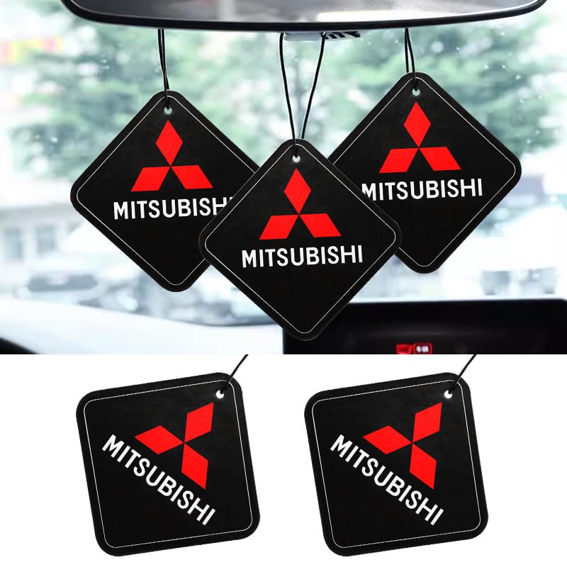 Odświeżacz Powietrza do Samochodu Perfumy do Wnętrza Samochodu Wisiorek na Lusterko Wsteczne Do Mitsubishi Outlander Lancer 10 9 ASX RALLIART Eclipse Pajero