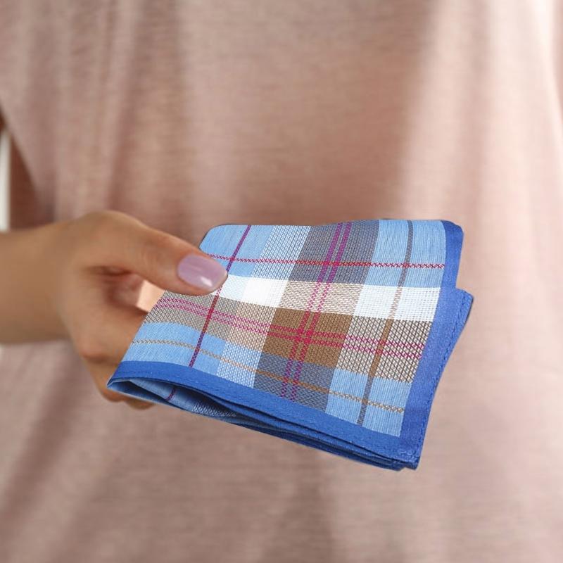 Sweat Wiping Handkerchief for Kids Men Women Elderly Handkerchief Pocket Handkerchief for Husband Dad Grandfather