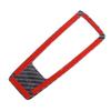 Porsche 911 Gear Shift Panel Sticker - Real Forged Carbon Fiber Texture (Fits 19 Models)