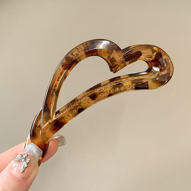 2025 New Style Large Vertical Banana Hair Clip for Thick Hair - High Ponytail Fixing Tool