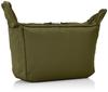 Anello ANYTIME ATS0982 Shoulder Bag, A4 Size, Water-Repellent, Multi-Storage, Olive