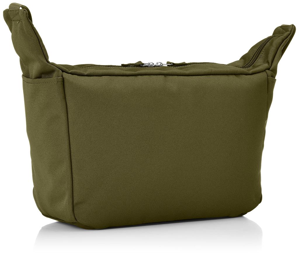 Anello ANYTIME ATS0982 Shoulder Bag, A4 Size, Water-Repellent, Multi-Storage, Olive