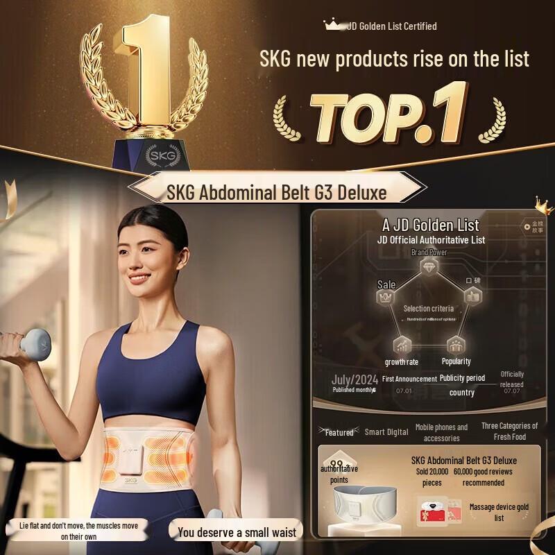 SKG G3 Luxury Waist Massager