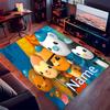 Custom Personalization Octonauts Print Area Rug - Soft, Washable Non-Slip Indoor Mat,Living Room,Home&Office Decorative Rug