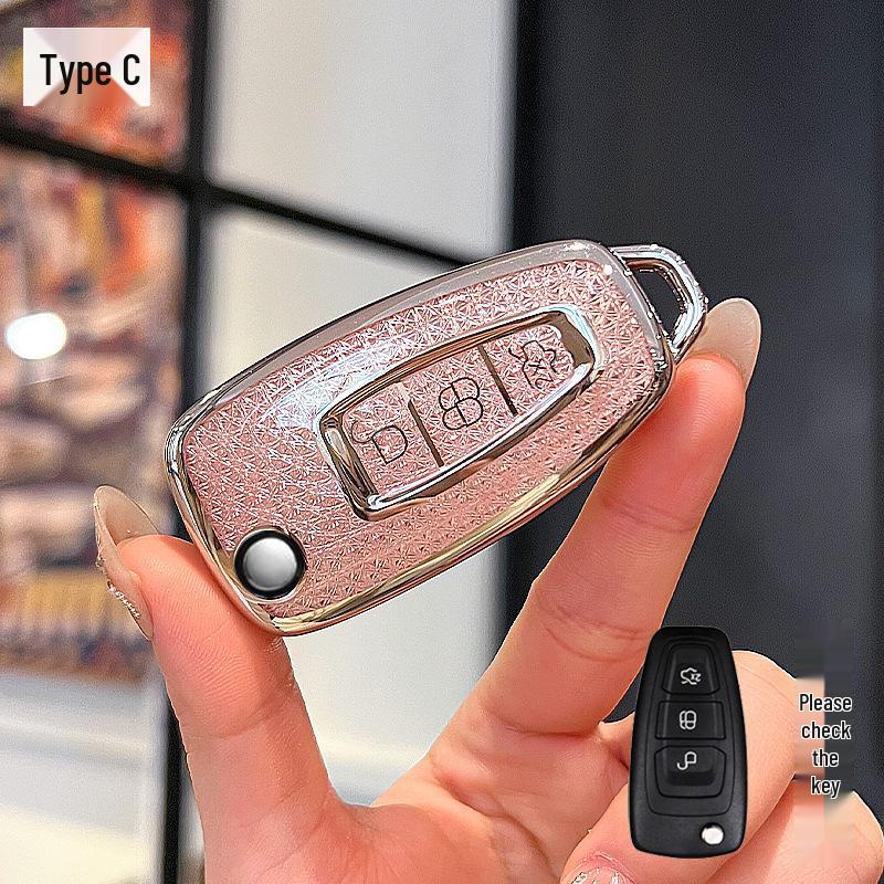 

Key Cover for Ford Focus, Kuga, Escort, Mondeo, S-MAX, Explorer, Evos, and Fiesta