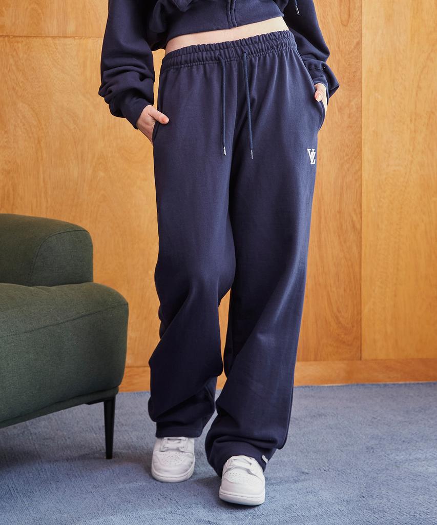 Bajal 3D Monogram Wide 2-Way Pants Navy