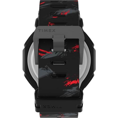 Timex UFC Men's Colossus 45mm Watch, Black/Black/Black, Colossus 45mm.
