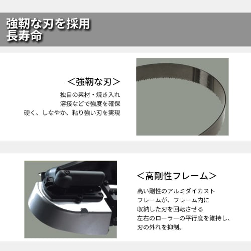Panasonic Rechargeable Band Saw Dual (14.4V/18V Compatible) Maximum Cutting Diameter 63.5mm Body Only (Battery Pack, Charger, Case Sold Separately) EZ