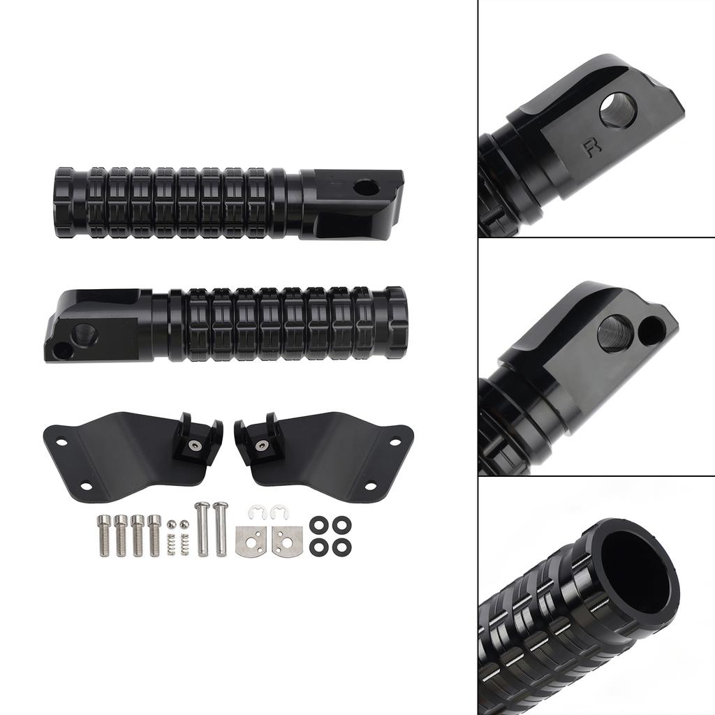 Rear Footrests Foot Peg Fit for Honda CT125 Hunter Cub Trail 125 2021-2024 JA55/JA65