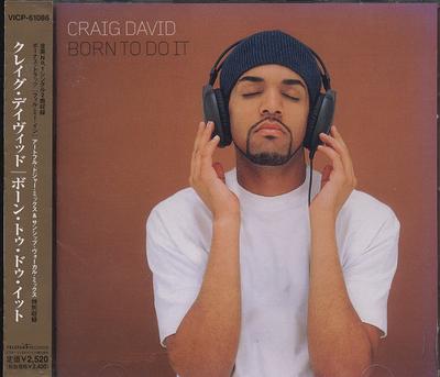 CD CRAIG DAVID Born To Do It VICP61086 Telstar 2000 Japan Obi Dance Electronica Used