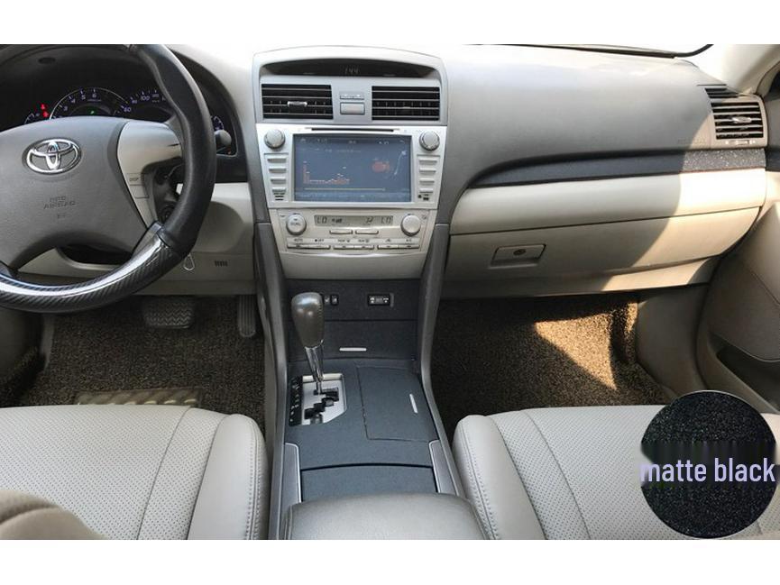 06-11 6. Gen Camry Kohlefaser Innenraum Schaltknauf Aufkleber