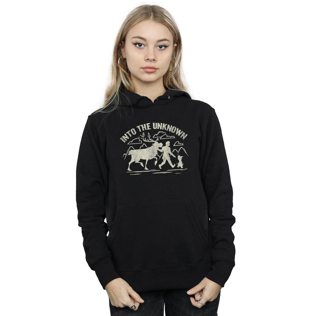 Disney Womens/Ladies Frozen 2 Into The Unknown Hoodie