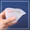 100ml Resin Cup DIY Crafts Jewelry Silicone Measuring Cup Reusable Mixing Cup with Precise Scale Non-Stick Silicone Cup