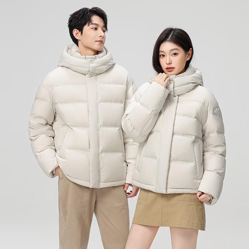 Snow Flying 2025 Unisex Short Loose 90% Duck Down Puffer Jacket