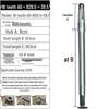 Electric Tricycle Rear Axle Shaft, 16 Teeth, 9 Shaft Head, 6205 Bearing Gearbox, Thickened.