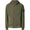 Veste à capuche Soft Shell Logo Manches Longues Simple Boutonnage Hommes vestes L1S154100118S0A22-V005G