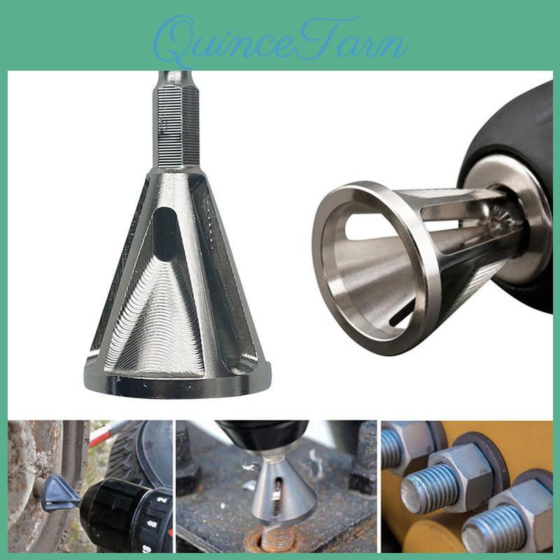 External Chamfer Steel Stainless Deburring Tool Drill Bit Remove Burr Silver Accessories Hand Tools Woodworking