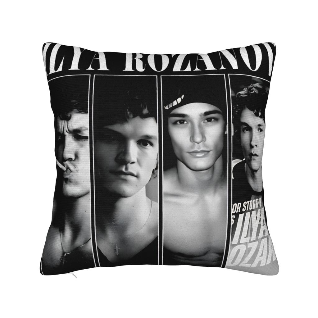 Ilya Rozanov Vintage Poster Pillowcases Fashion Pillow Case For Living Room Sofa Comfy Pillow Cover