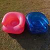 Aufblasbare Liegen, Luftsofa, Couch, aufblasbarer aufblasbarer Stuhl, Spielrequisiten für draußen, Strand, Camping, Reisen, tragbarer Sitz für Kinder
