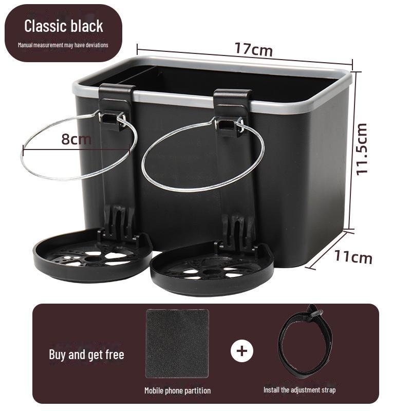 Creative Multifunctional Tissue and Cup Holder Armrest Storage Box
