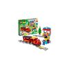 Набір поїздів LEGO DUPLO Push and Go Deluxe Іграшка для дітей від 1,5 до 5 років Будівельні кубики Освітній подарунок 10874