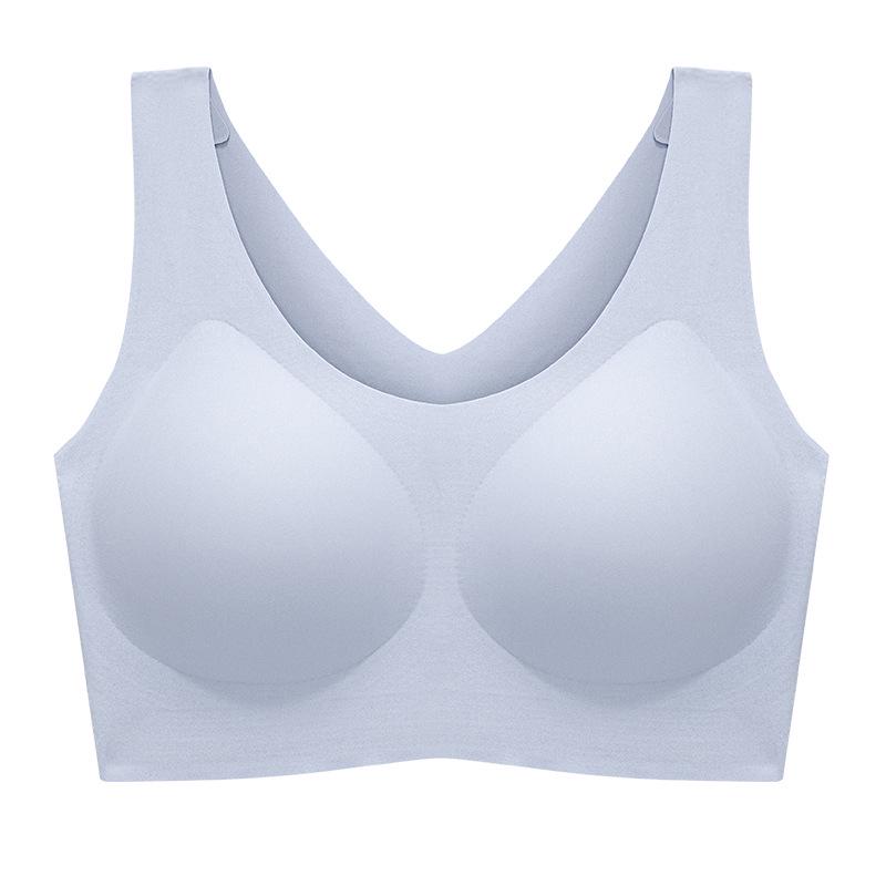 Cloud Seamless Women's One-Piece Bra, Size-Free for Large or Small Busts, Fixed Cup, Thin Design